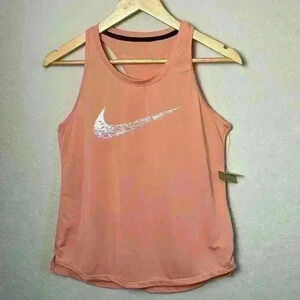 Nike Dri-Fit  Swoosh Run Athletic Tank NWT Women's Small